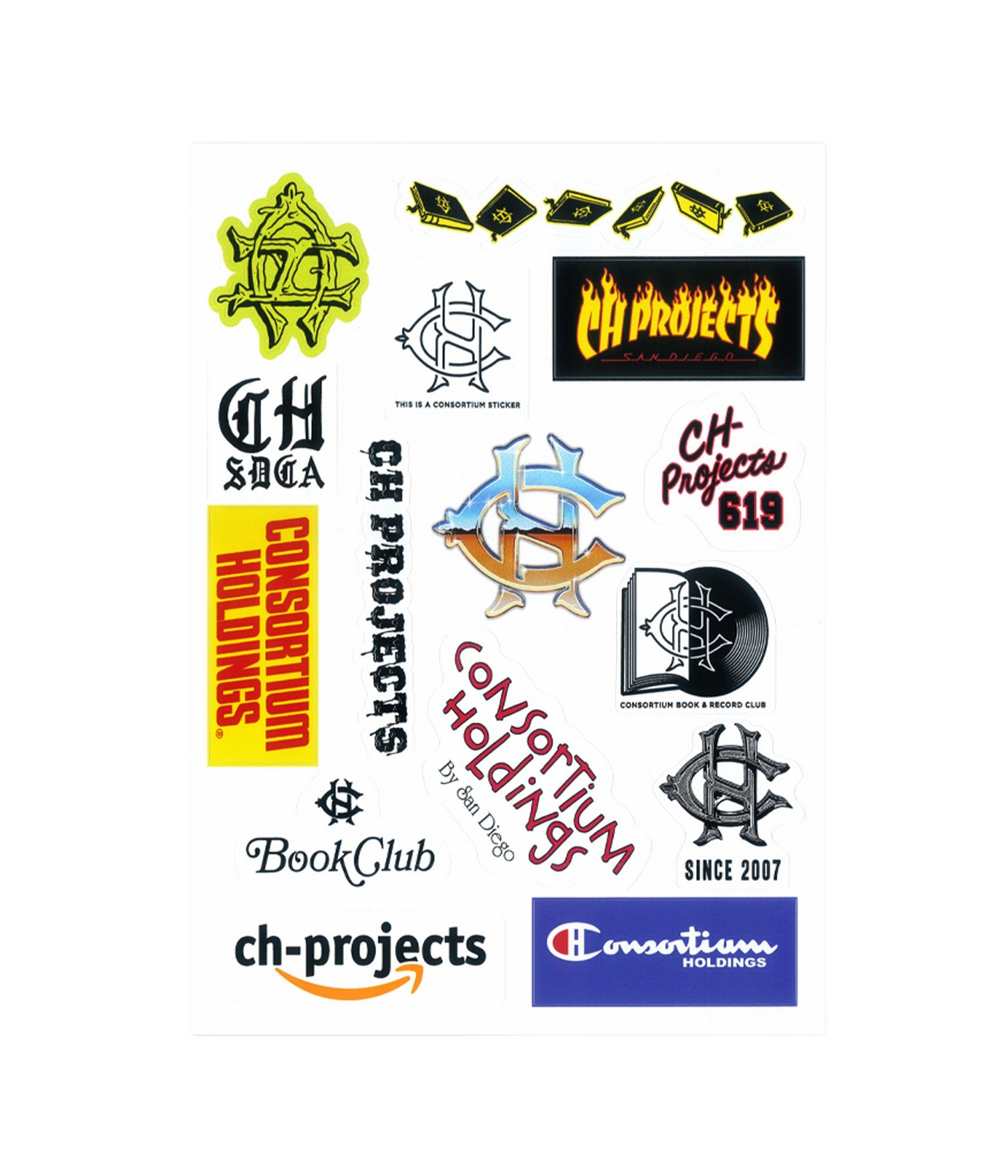 CH Vinyl Stickers