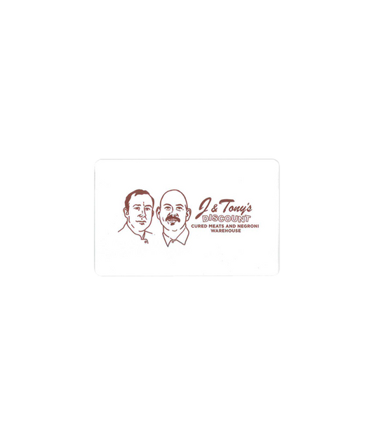 J&Tony's | Invigatorium Gift Card